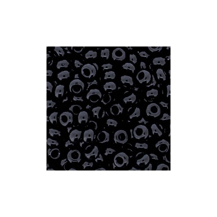 Rocailles schwarz satt 3,5 mm 9203-074 4016490084525  