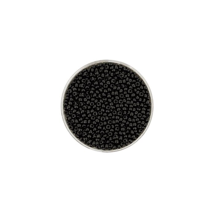 Rocailles schwarz satt 2,3 mm 9203-104 4016490084549  