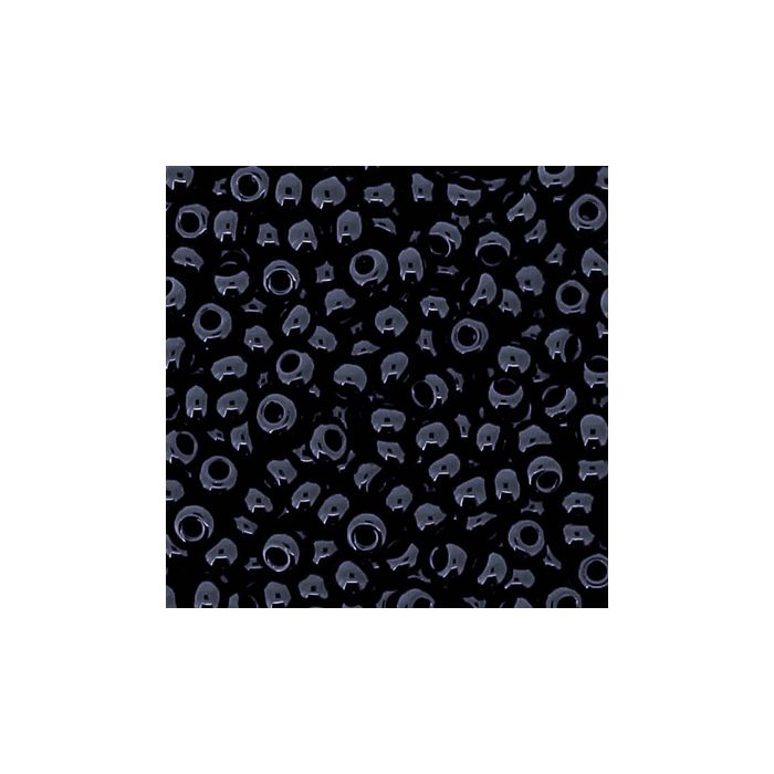 Rocailles schwarz satt 2 mm 9203-114 4016490063100  
