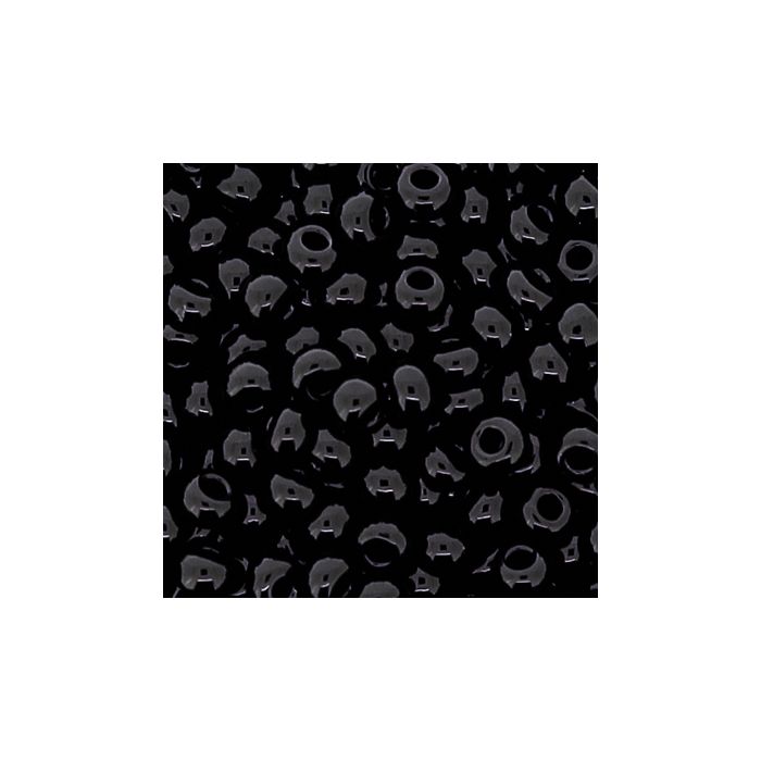 Rocailles schwarz satt 2,6 mm 17 gr 9203-4 4016490063216  