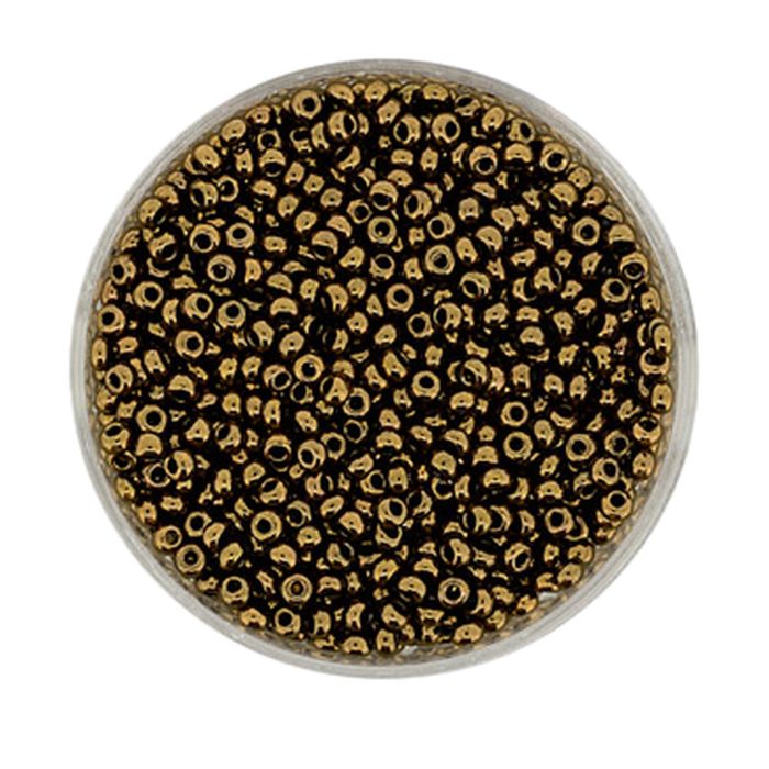 Rocailles bronze 2 mm