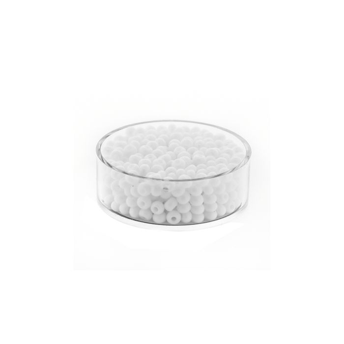 Rocailles weiß satt 3,5 mm 9219-074 4016490084747  
