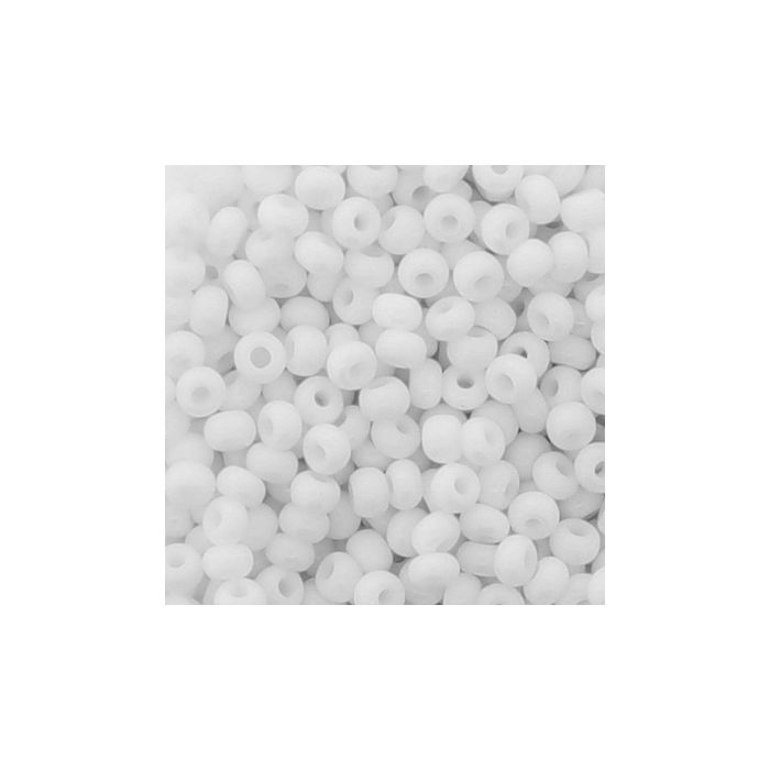 Rocailles weiß satt 2 mm 9219-114 4016490063001  