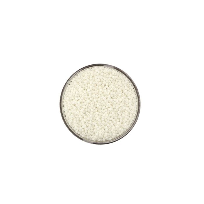 Rocailles Mini weiß satt 1 mm 9219-154 4016490184133  