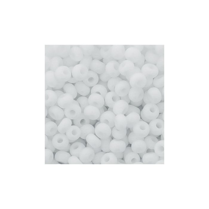 Rocailles weiß satt 2,6 mm 17 gr 9219-4 4016490063117  