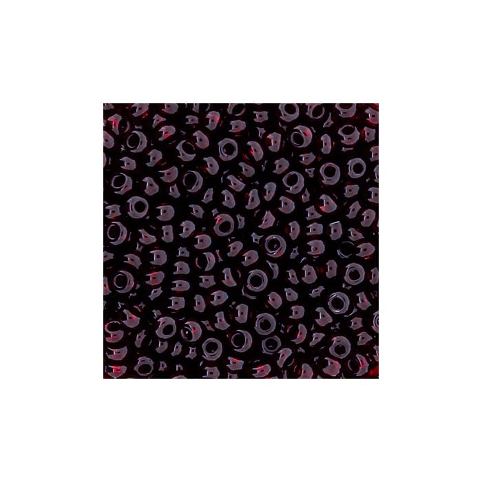 Rocailles transparent granatrot 2,6 mm 9221-4 4016490081715  