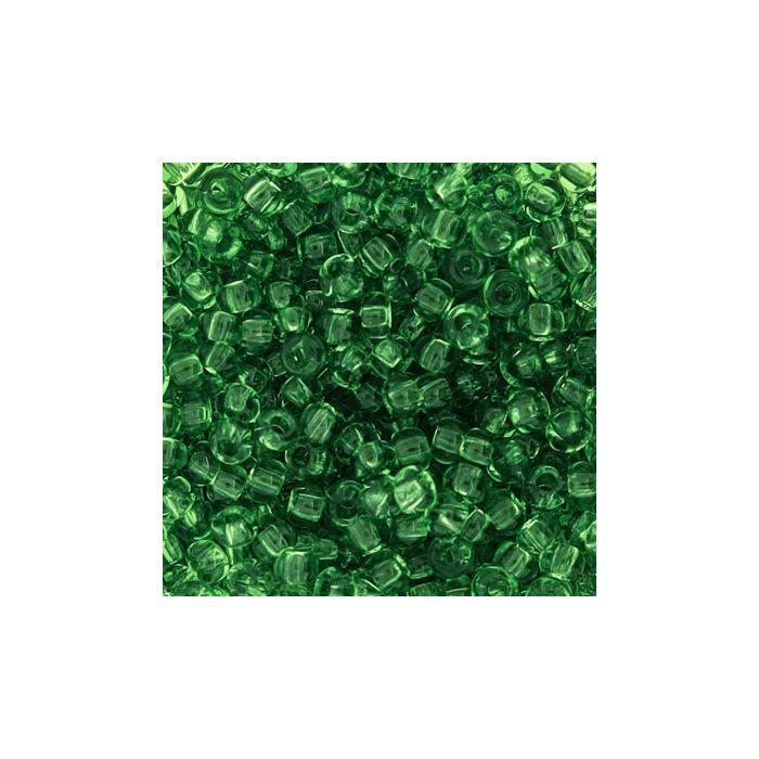 Rocailles grün transparent 2,6 mm 9248-4 4016490063377  