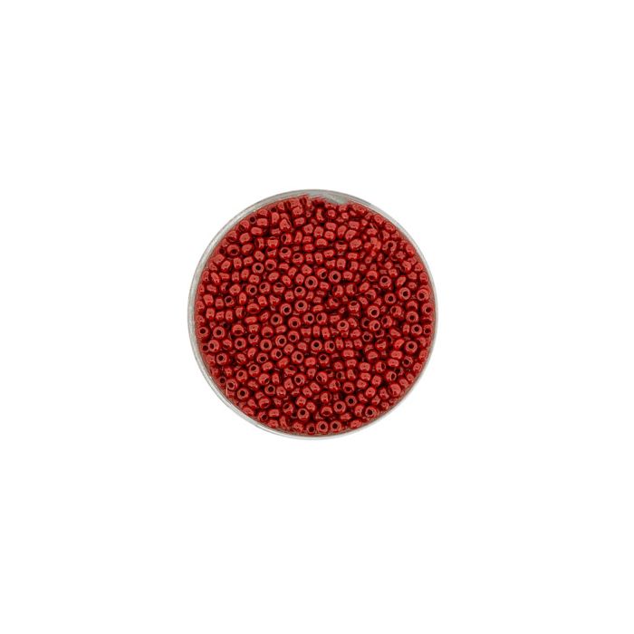 Rocailles dunkelcorall satt 2 mm 9251-114 4016490081760  