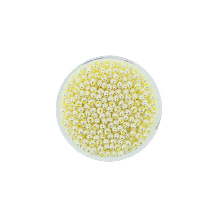 Rocailles wachs-hellgelb 2,6 mm 9255-4 4016490082002  