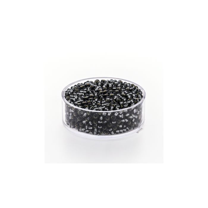 Rocailles grau silbereinzug 2,6 mm, Bild 1 von 3