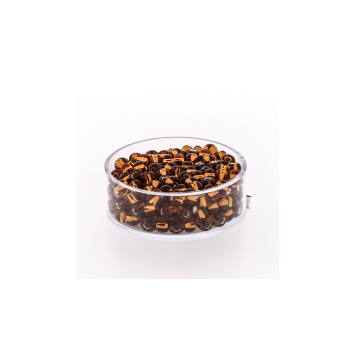Rocailles topas silbereinzug 4,5 mm, Bild 1 von 3