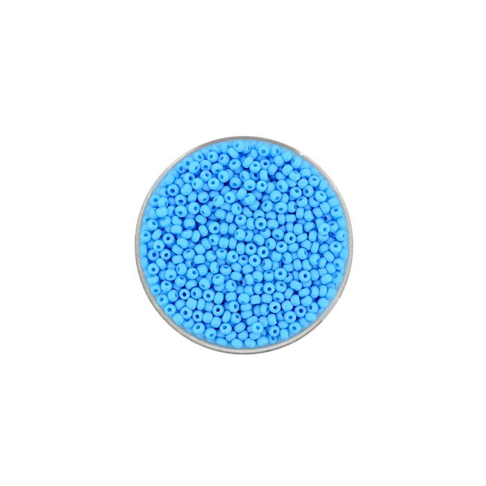 Rocailles satt helltürkis 2 mm 9282-114 4016490063087  