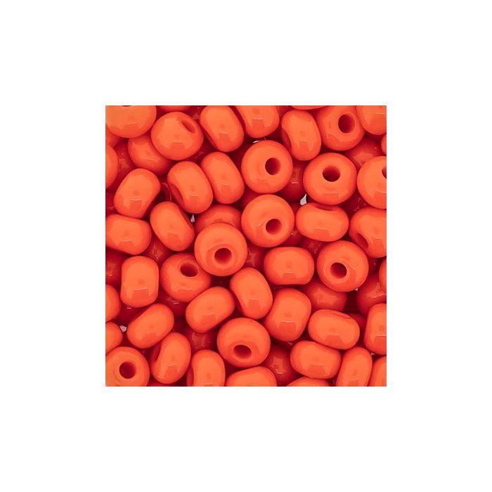 Rocailles satt orange 4,5 mm 17 gr 9285-054 4016490110415  