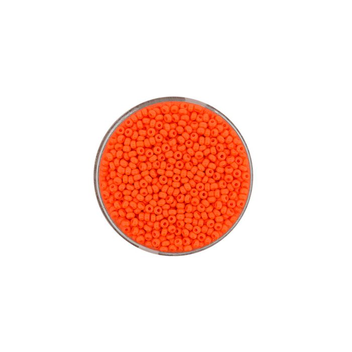 Rocailles satt orange 2 mm 9285-114 4016490063025  