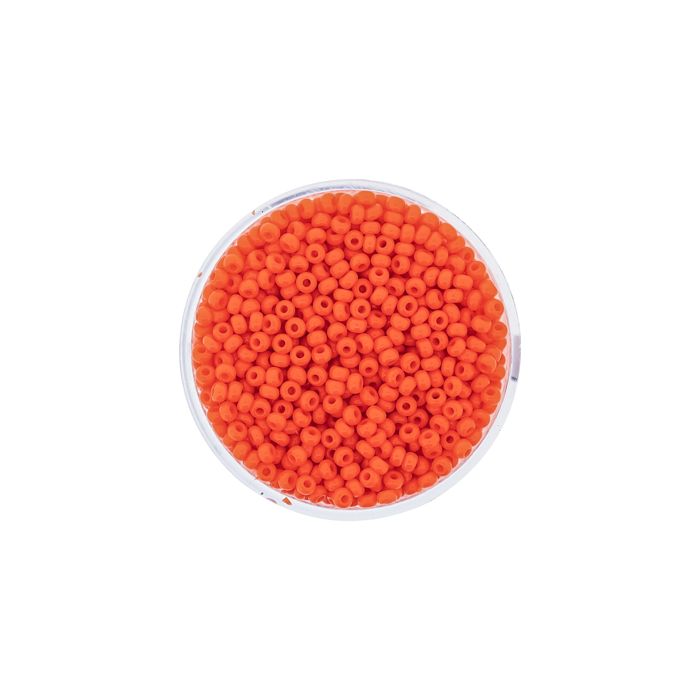 Rocailles satt orange 2,6 mm 9285-4 4016490063131  