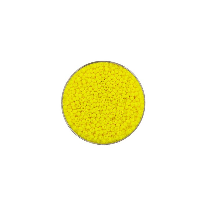 Rocailles satt eigelb 2 mm 9291-114 4016490081753  