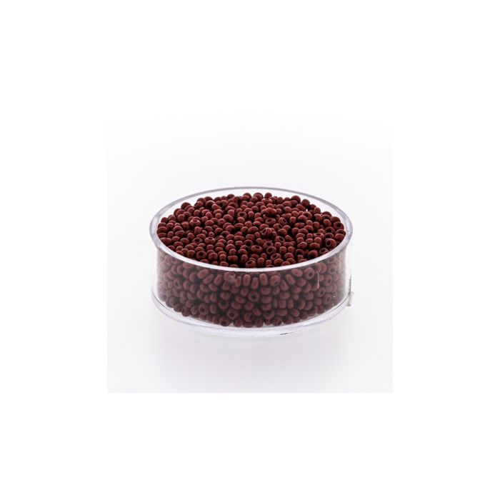 Rocailles dunkelbraun satt 2,6 mm 17 gr 9306-4 4016490081555  