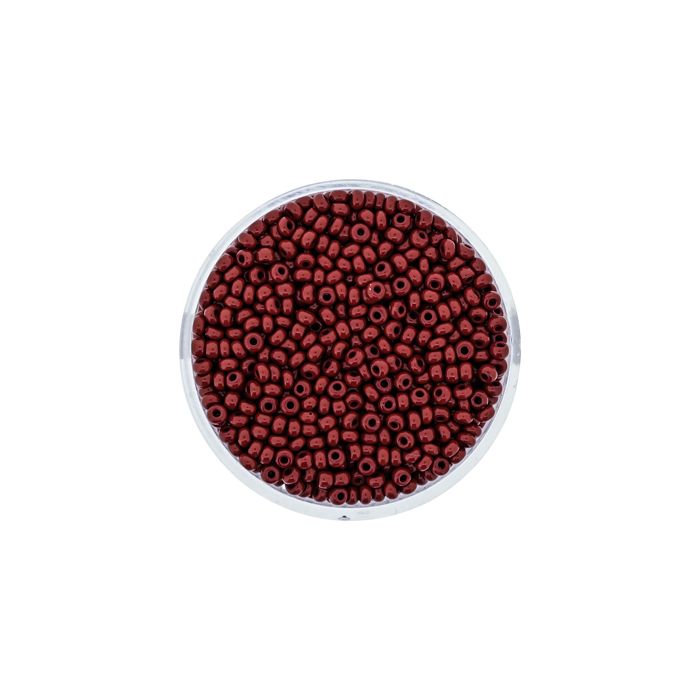 Rocailles dunkelbraun satt 2,6 mm 17 gr 9306-4 4016490081555  