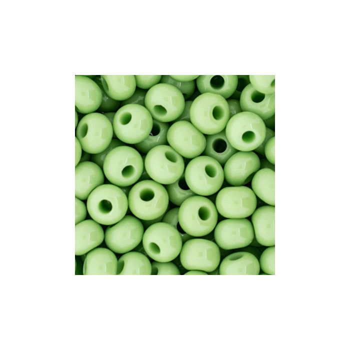 Rocailles lindgrün satt 4,5 mm 17 gr 9310-054 4016490380610  
