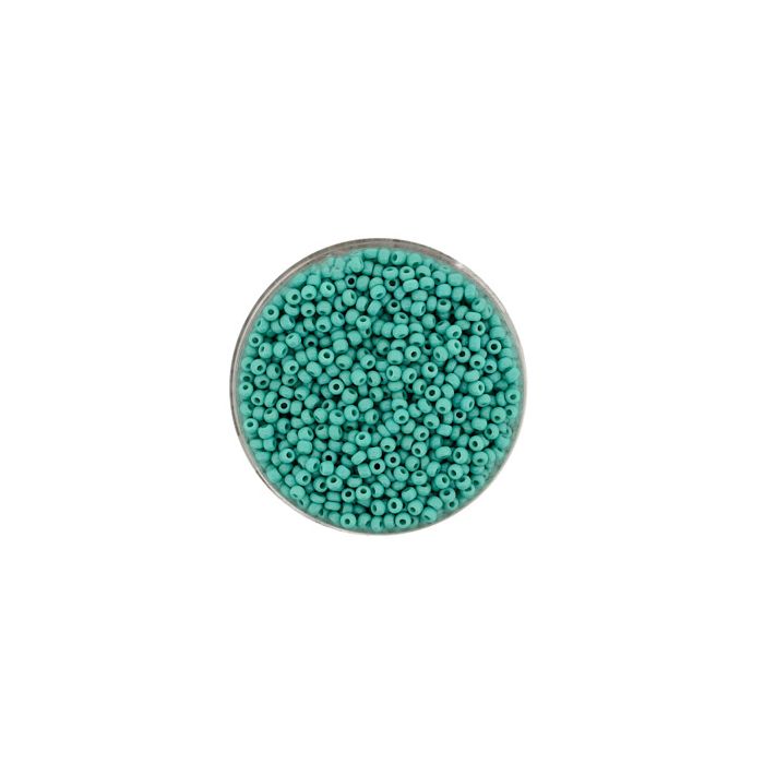 Rocailles türkis satt 2 mm 9311-114 4016490081784  