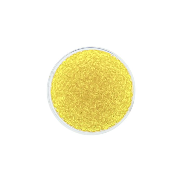 Rocailles zitronengelb transparent 2,6 mm 9319-4 4016490063346  