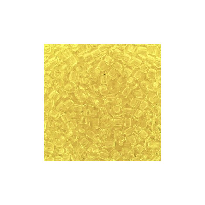 Rocailles zitronengelb transparent 2,6 mm 9319-4 4016490063346  