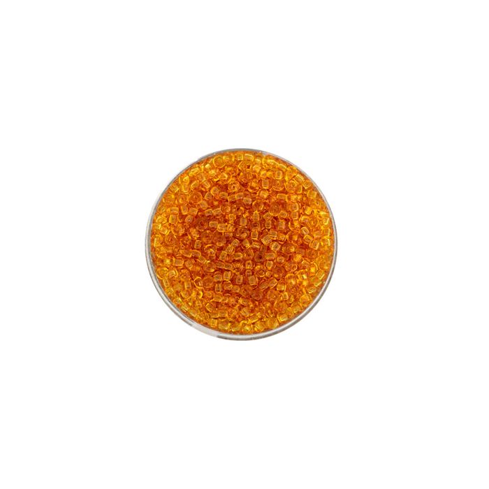 Rocailles braun transparent 2,6 mm 9326-4 4016490063438  