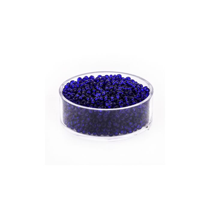 Rocailles lapis transparent 2,6 mm 9327-4 4016490063421  