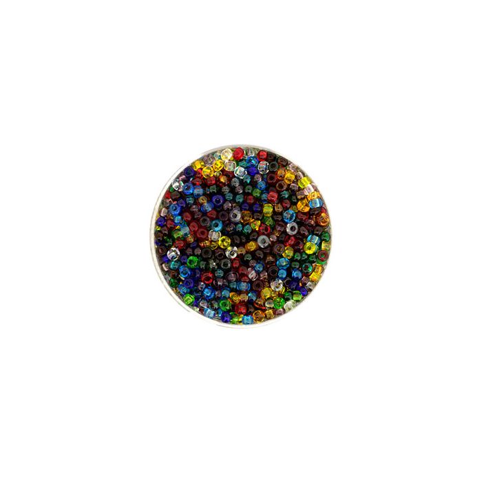 Rocailles Mix transparent 2,6 mm 9330-4 4016490085140  
