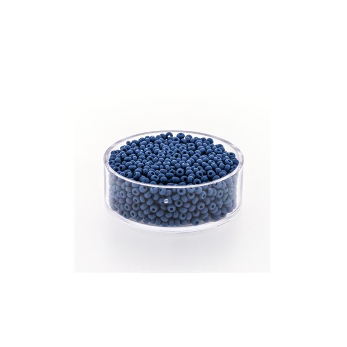 Rocailles mittelblau satt 2,6 mm, Bild 1 von 3
