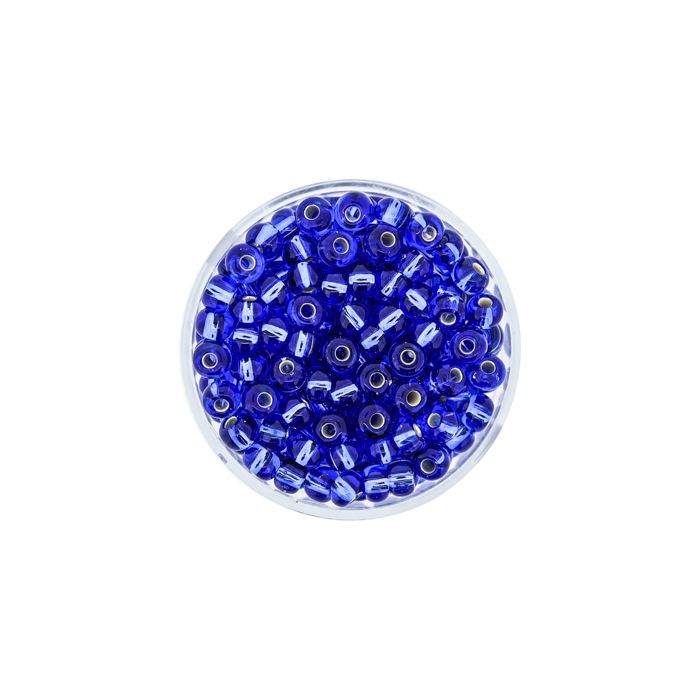 Rocailles safir silbereinzug 4,5 mm 17 gr 9357-054 4016490207306  