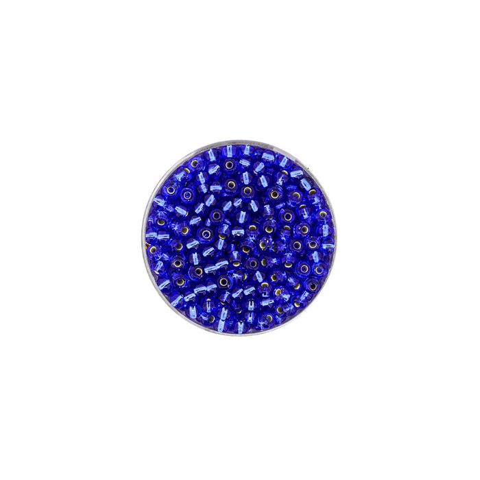 Rocailles safir silbereinzug 3,5 mm 9357-074 4016490408260  