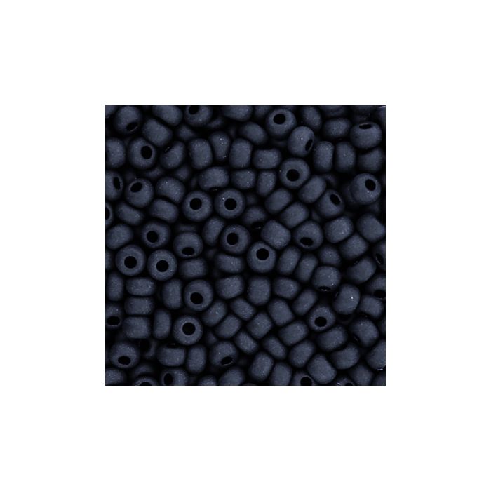 Rocailles schwarz matt 2,6 mm 9376-4 4016490081678  