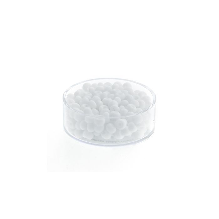 Rocailles weiß matt 4,5 mm 17 gr 9377-054 4016490160748  