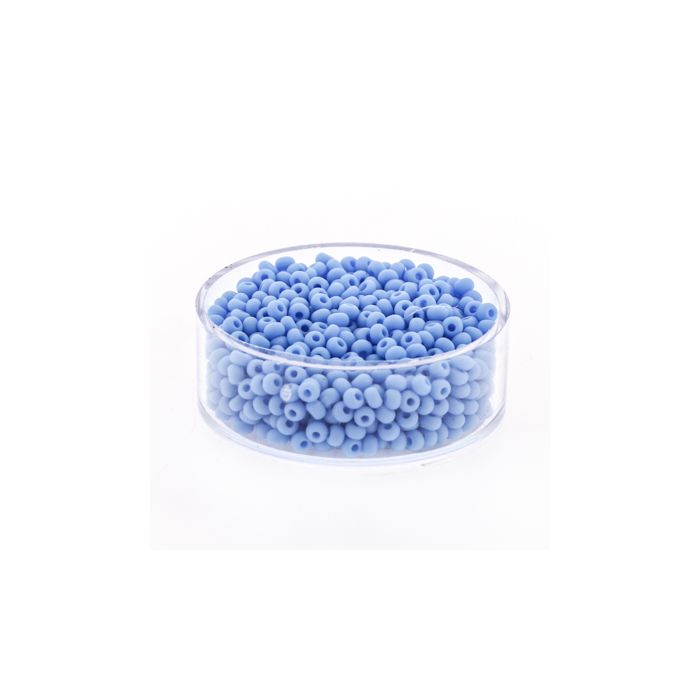 Rocailles hellblau matt 2,6 mm 17 gr 9378-4 4016490081623  