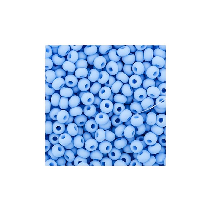 Rocailles hellblau matt 2,6 mm 17 gr 9378-4 4016490081623  