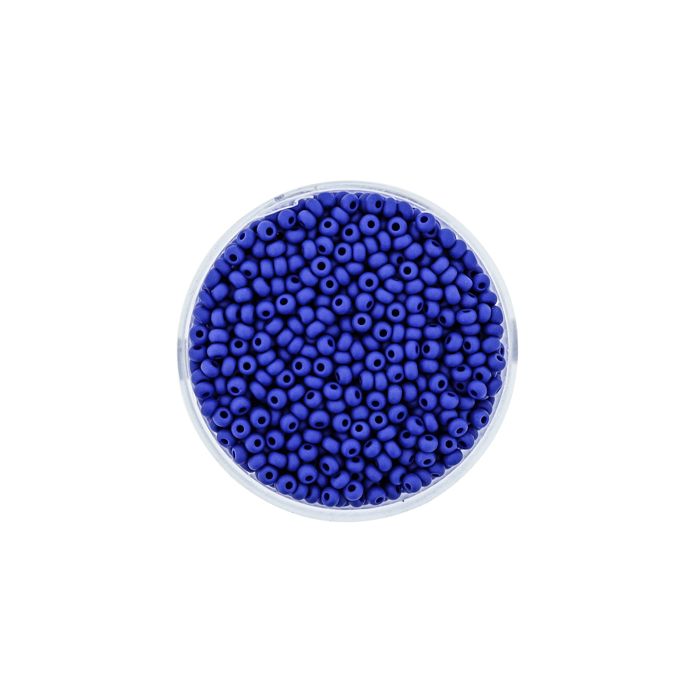 Rocailles dunkelblau matt 2,6 mm 9379-4 4016490081630  