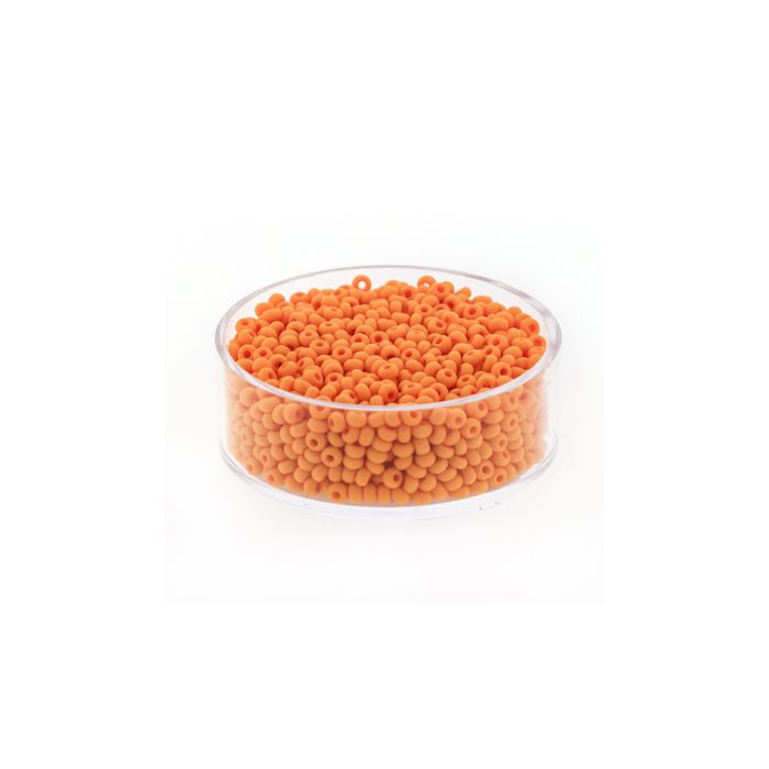 Rocailles orange matt 2,6 mm 17 gr 9380-4 4016490081593  