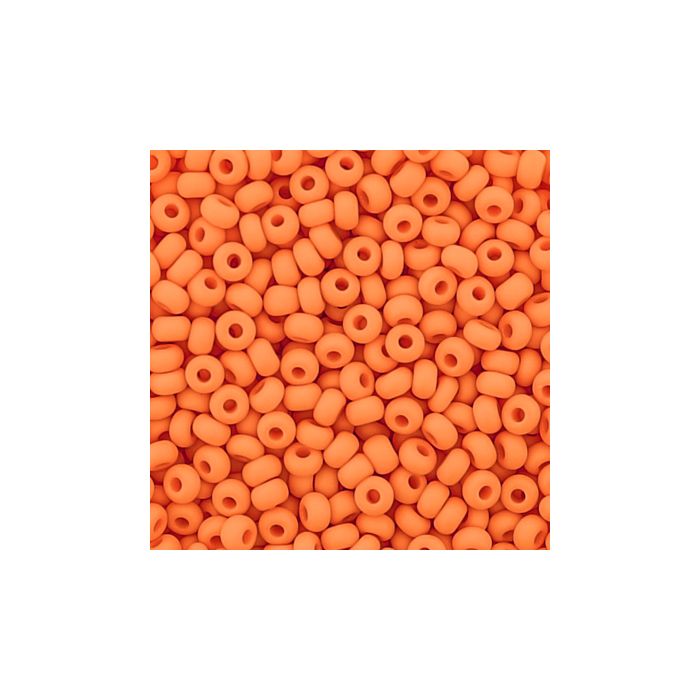 Rocailles orange matt 2,6 mm 17 gr 9380-4 4016490081593  