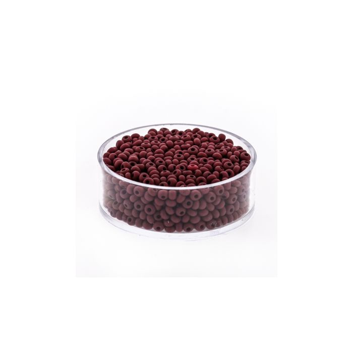 Rocailles rot matt 2,6 mm 17 gr 9383-4 4016490081609  