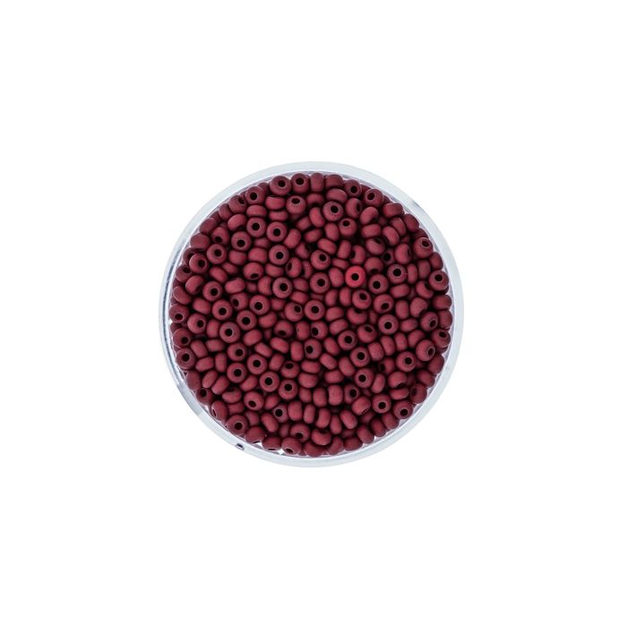 Rocailles rot matt 2,6 mm 17 gr 9383-4 4016490081609  