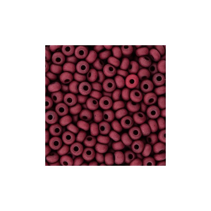 Rocailles rot matt 2,6 mm 17 gr 9383-4 4016490081609  