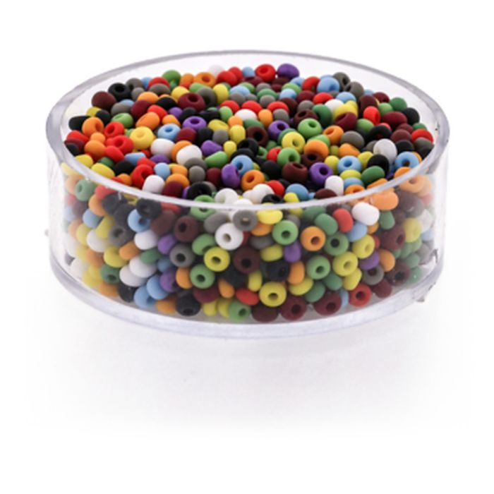 Rocailles Mix matt 2,6 mm, Bild 1 von 3