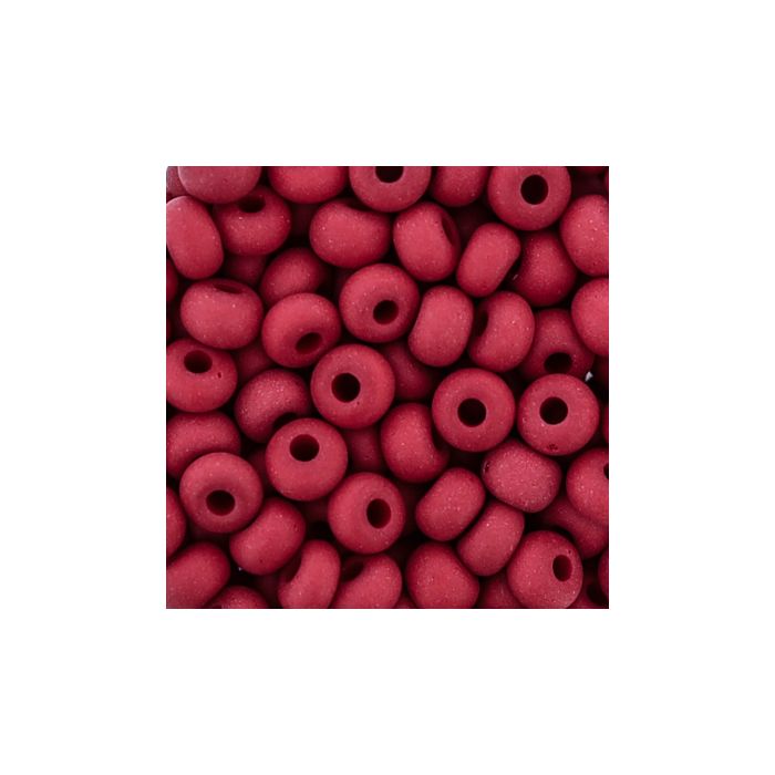 Rocailles rot matt 4,5 mm 17 gr 9387-054 4016490160779  
