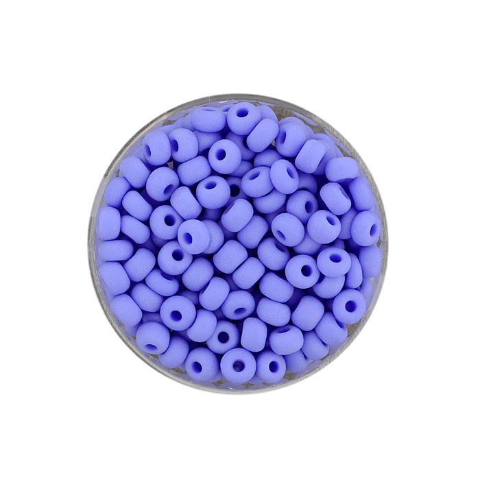 Rocailles blau matt 4,5 mm 17 gr 9390-054 4016490163329  
