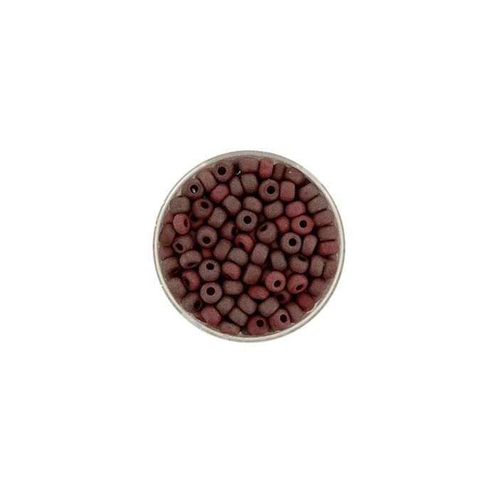 Rocailles dunkelrot matt 4,5 mm 9395-054 4016490166894  