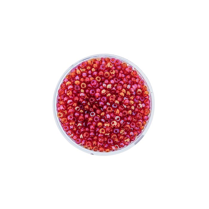 Rocailles Rainbow orange 2,6 mm 17 gr 9402-4 4016490081920  