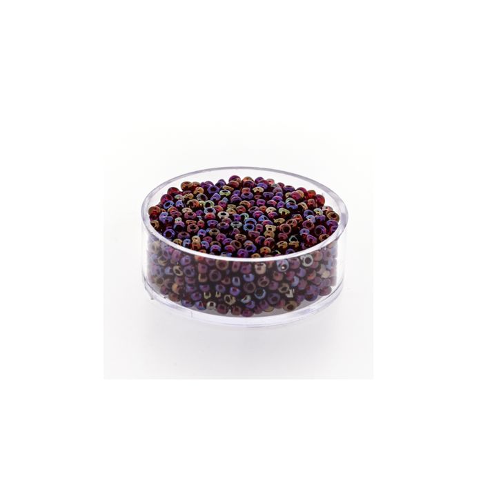 Rocailles Rainbow rot 2,6 mm 17 gr 9403-4 4016490081937  
