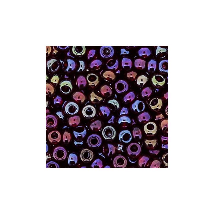 Rocailles Rainbow rot 2,6 mm 17 gr 9403-4 4016490081937  