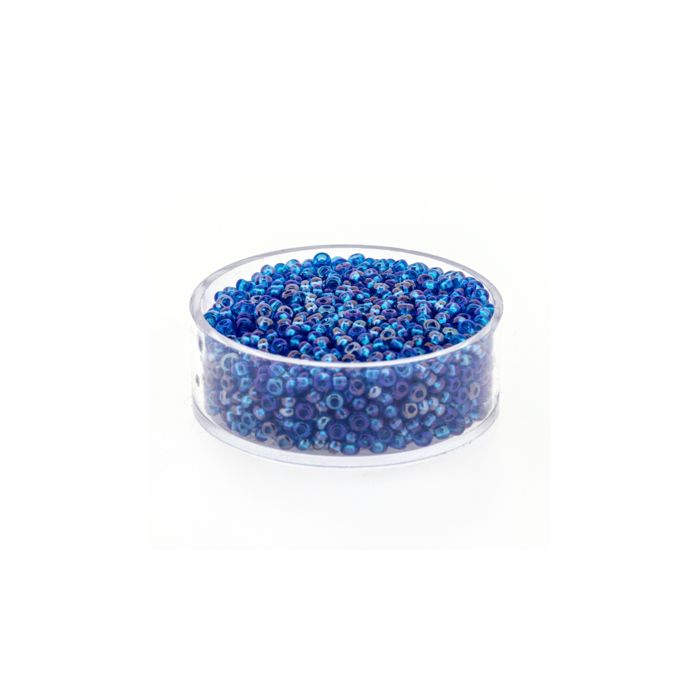 Rocailles Rainbow hellblau 2,6 mm 17 gr 9406-4 4016490081968  
